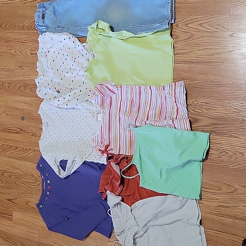 9 peice Lot of Girls size 6 /6X